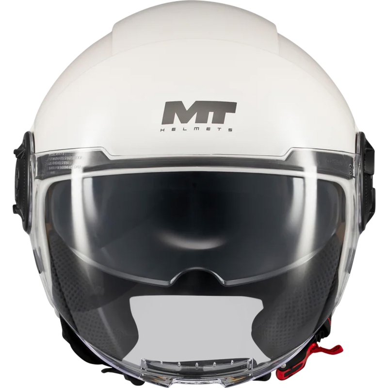 Kask motocyklowy otwarty MT Viale SV S Pure A0 biały