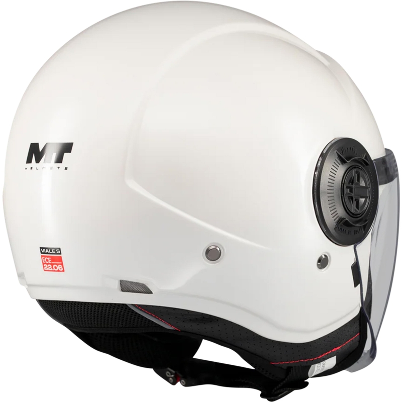 Kask motocyklowy otwarty MT Viale SV S Pure A0 biały