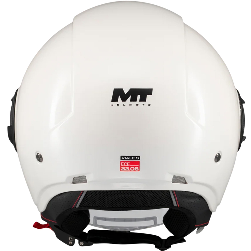 Kask motocyklowy otwarty MT Viale SV S Pure A0 biały