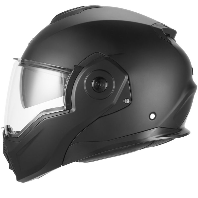 Kask motocyklowy typu flip-up NOX PREMIUM Spinner matowo-czarny