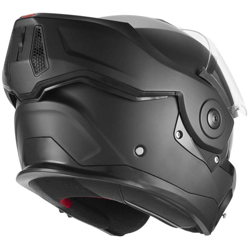 Kask motocyklowy typu flip-up NOX PREMIUM Spinner matowo-czarny