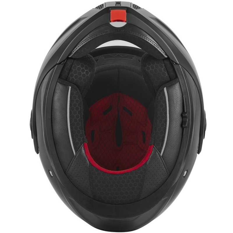 Kask motocyklowy typu flip-up NOX PREMIUM Spinner matowo-czarny
