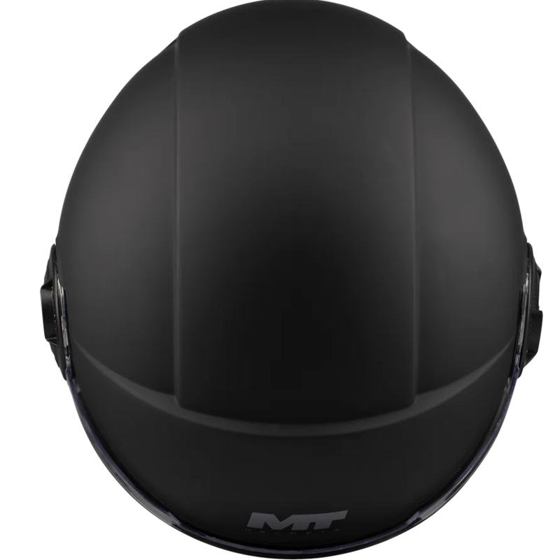Kask motocyklowy otwarty MT Viale SV S Pure A1 matowy czarny
