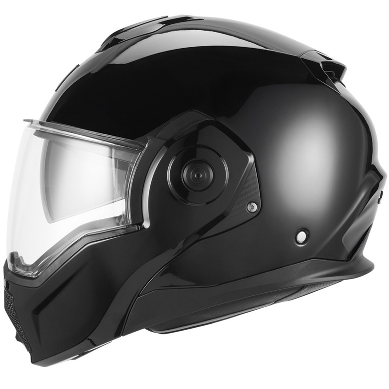 Kask motocyklowy typu flip-up NOX PREMIUM Spinner czarny