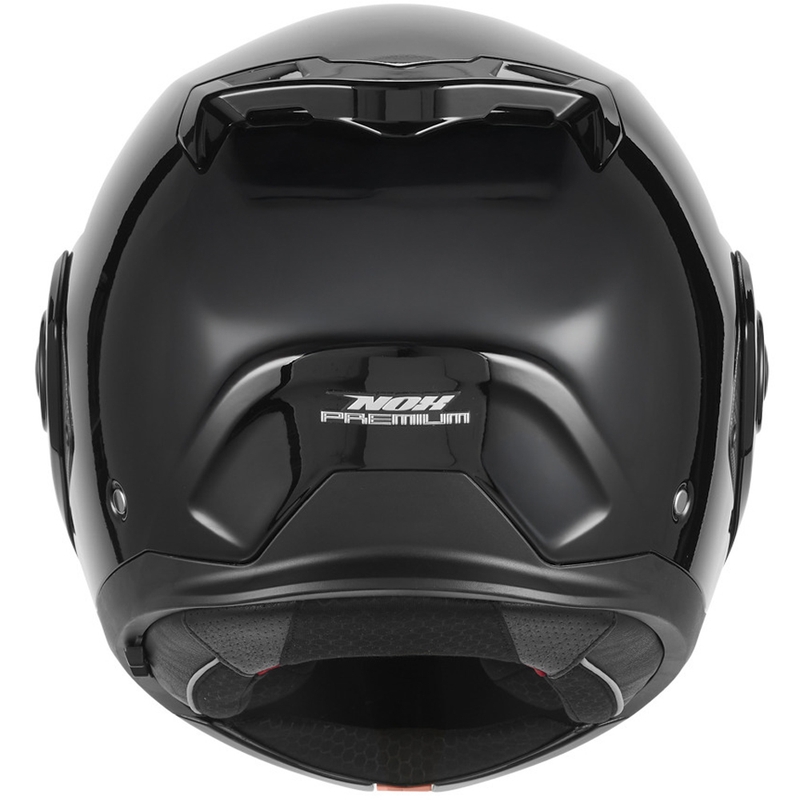 Kask motocyklowy typu flip-up NOX PREMIUM Spinner czarny