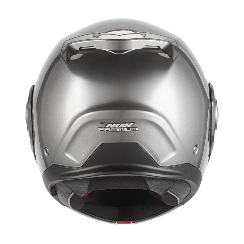 Kask motocyklowy typu flip-up NOX PREMIUM Spinner, matowy tytan