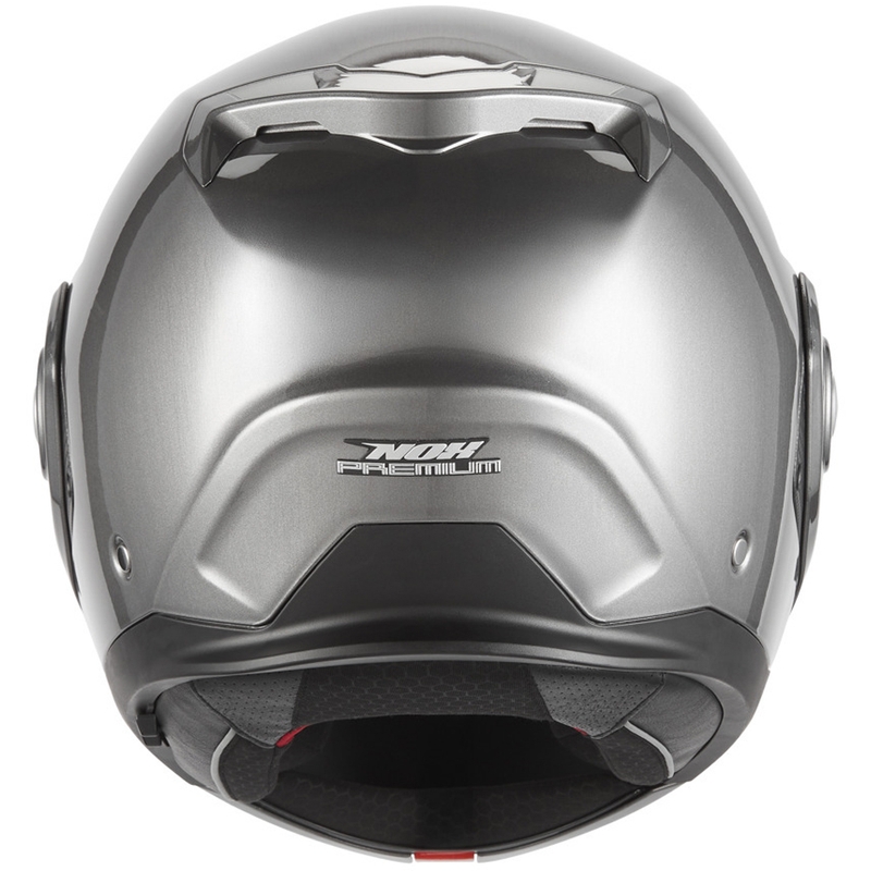 Kask motocyklowy typu flip-up NOX PREMIUM Spinner, matowy tytan