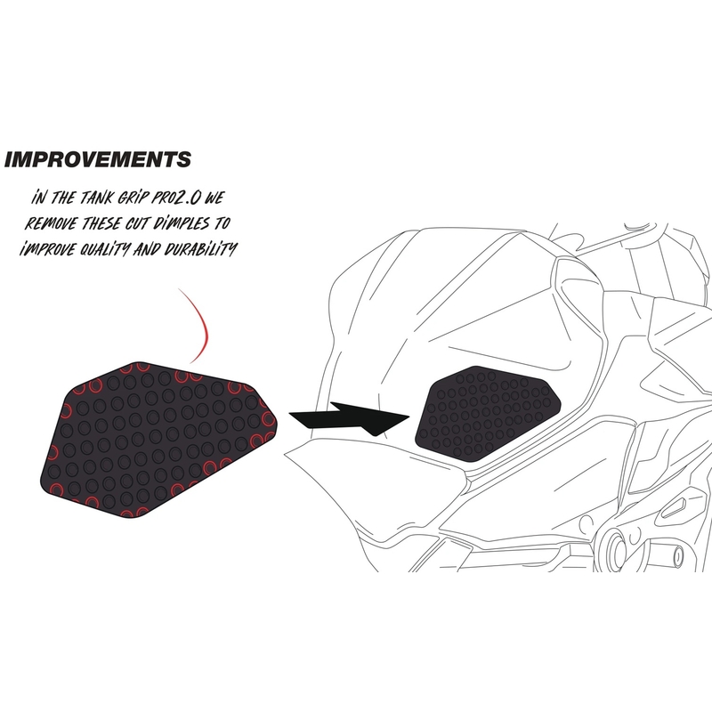 Tank protector PUIG Pro 2 black