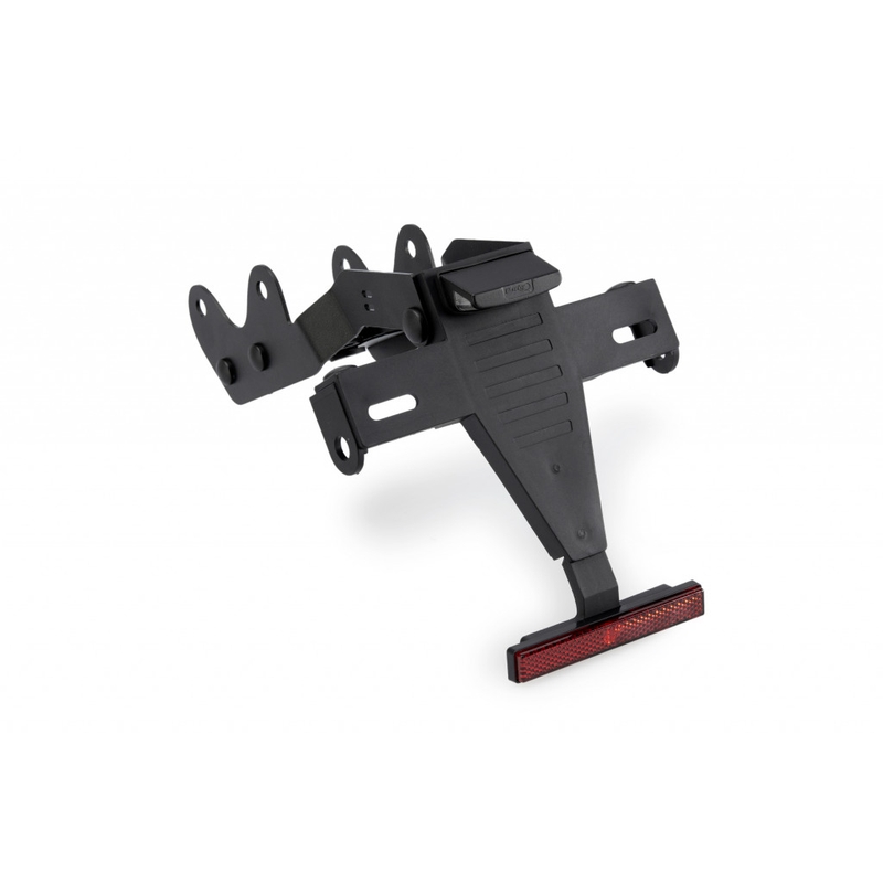 Adjustable license support PUIG black