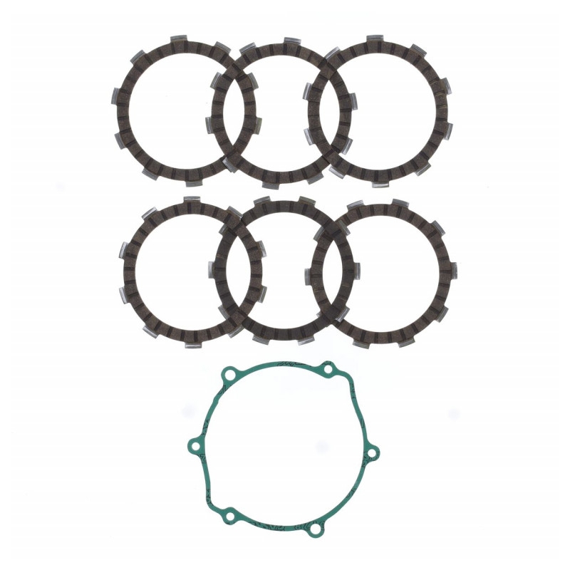 Friction plates kit with clutch cover gasket ATHENA for YAMAHA YZ 65 2018-2023