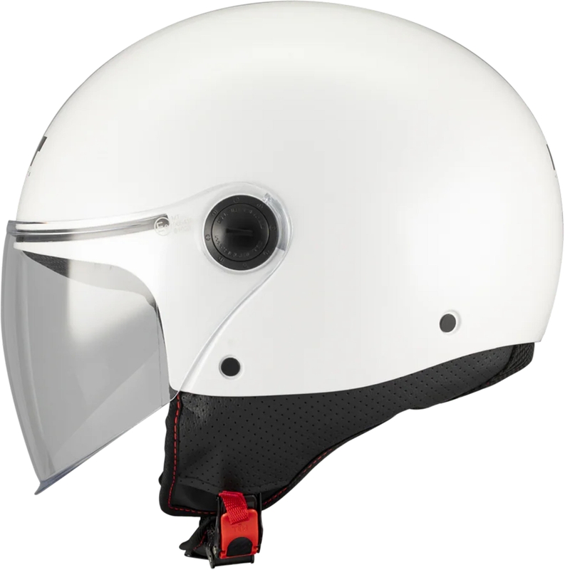 Kask motocyklowy otwarty MT Street S Pure A0 biały