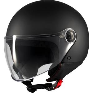 Kask motocyklowy otwarty MT Street S Pure A1 matowy czarny