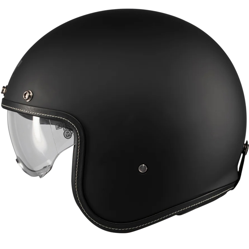 Kask motocyklowy otwarty MT Lemans 2 SV S Pure A1 matowy czarny