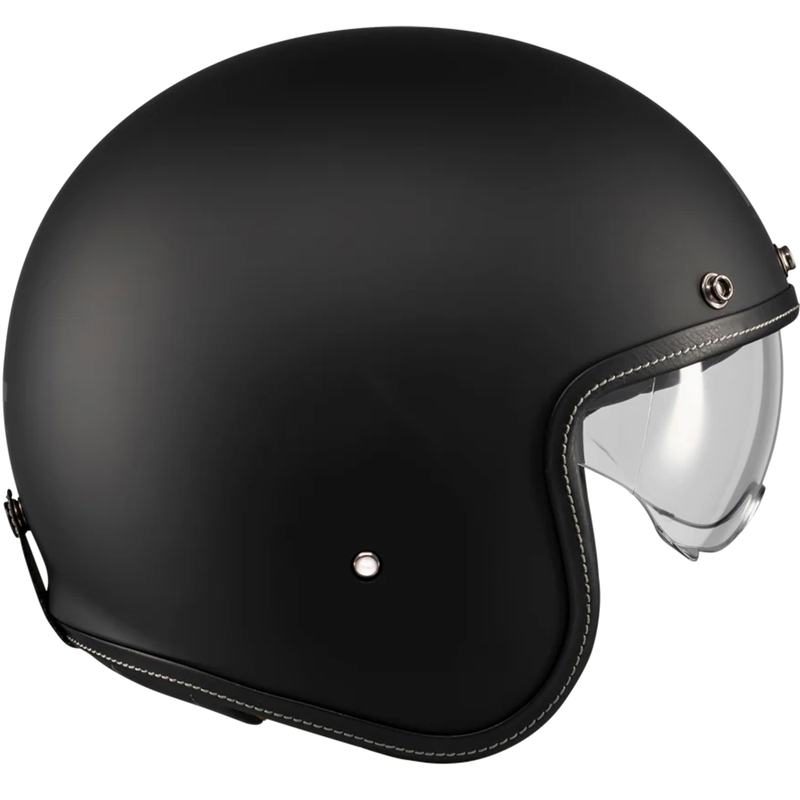 Kask motocyklowy otwarty MT Lemans 2 SV S Pure A1 matowy czarny