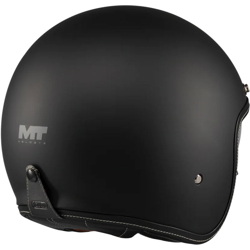 Kask motocyklowy otwarty MT Lemans 2 SV S Pure A1 matowy czarny