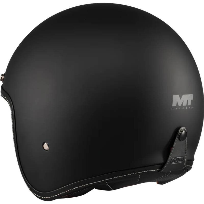 Kask motocyklowy otwarty MT Lemans 2 SV S Pure A1 matowy czarny