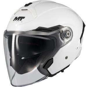 Kask motocyklowy otwarty MT Cosmo SV Pure A0 biały
