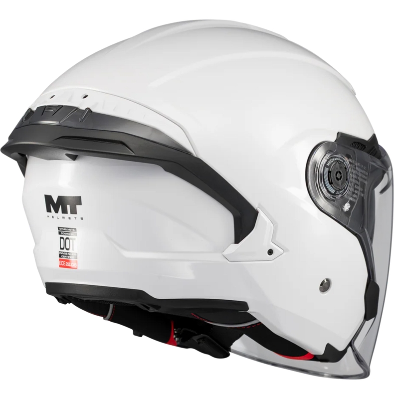 Kask motocyklowy otwarty MT Cosmo SV Pure A0 biały