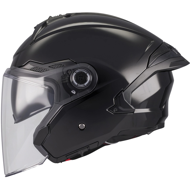 Kask motocyklowy otwarty MT Cosmo SV Pure A1 czarny