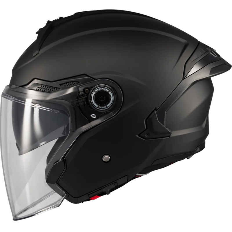 Kask motocyklowy otwarty MT Cosmo SV Pure A1 matowy czarny