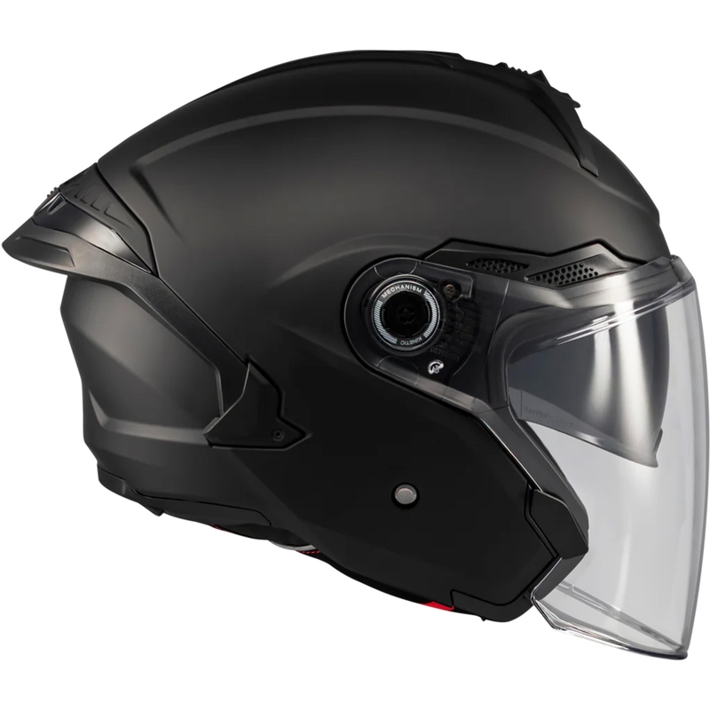 Kask motocyklowy otwarty MT Cosmo SV Pure A1 matowy czarny