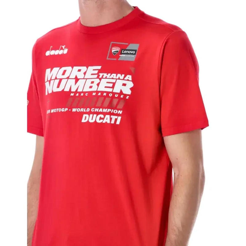 Koszulka Ducati Marc Marquez MM93 World Champ czerwona