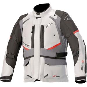 Kurtka motocyklowa Alpinestars Andes Drystar szaro-czarno-czerwona