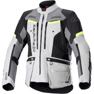 Kurtka motocyklowa Alpinestars Bogota PRO Drystar szaro-czarno-fluo-żółta