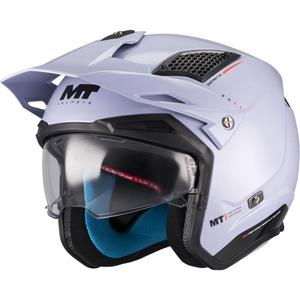 Kask motocyklowy otwarty MT District SV S Soul C17 szaro-czarny