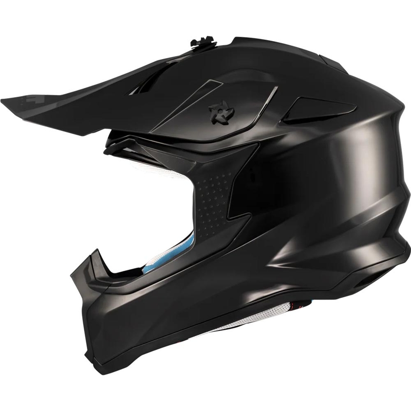 Kask motocrossowy MT Falcon S Pure A1 matowy czarny