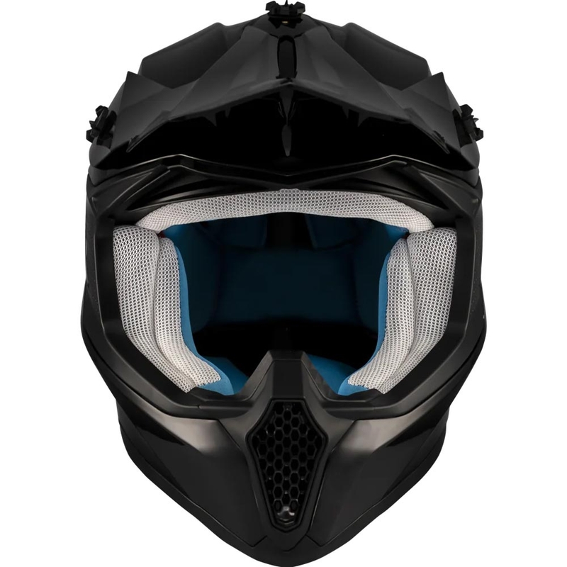 Kask motocrossowy MT Falcon S Pure A1 matowy czarny
