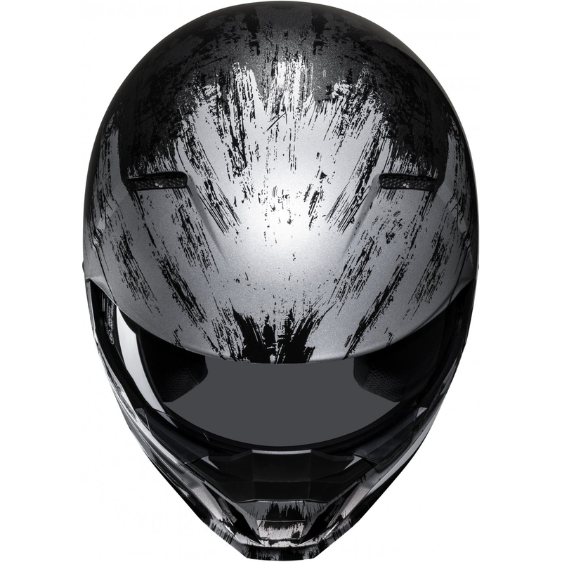 Kask otwarty z maską HJC i20 Furia MC5 czarno-szary - II gatunek - II. jakość