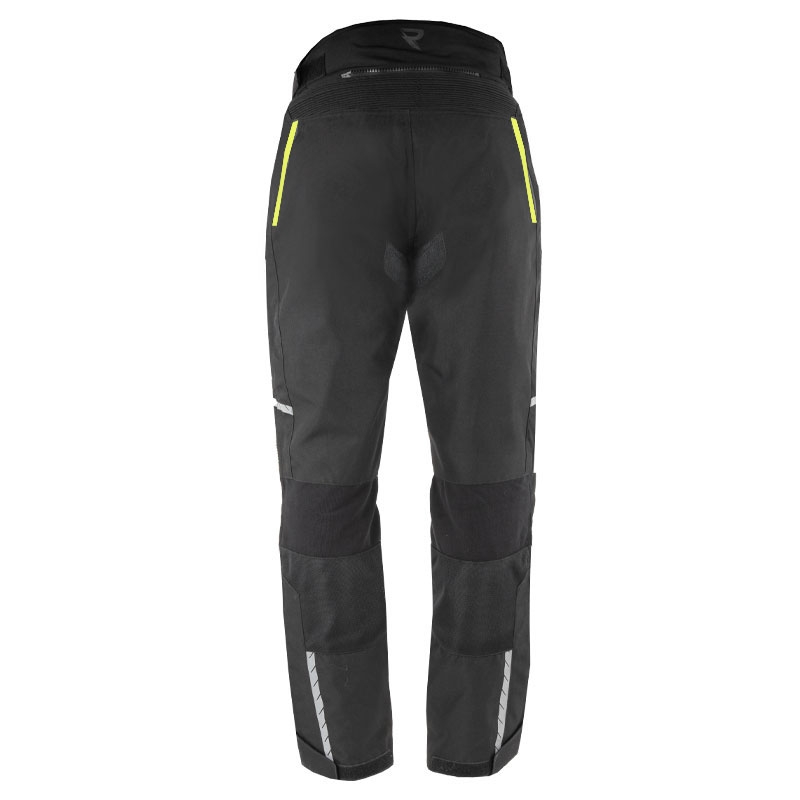 Spodnie motocyklowe Street Racer Flex Air czarno-fluo-żółte - II gatunek - II. jakość