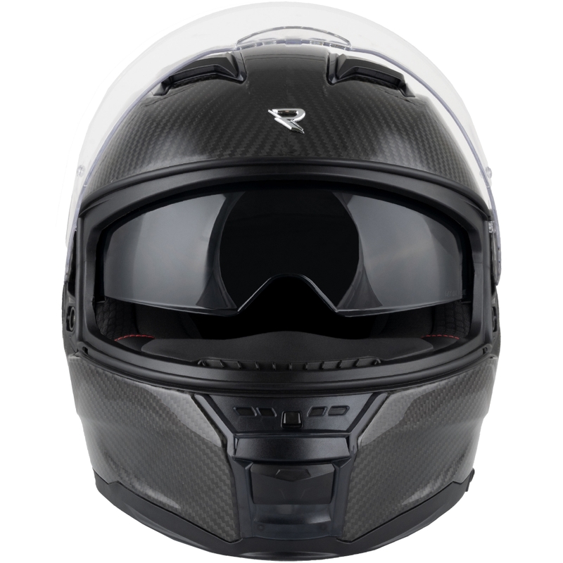 Kask motocyklowy integralny Street Racer Titan Carbon czarny - II gatunek - II. jakość