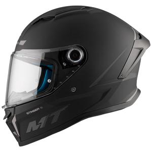 Kask motocyklowy integralny MT Stinger 2 Solid matowy czarny - II gatunek - II. jakość