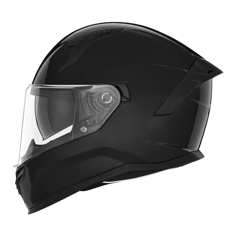 Kask motocyklowy integralny NOX N401 czarny - II gatunek - II. jakość