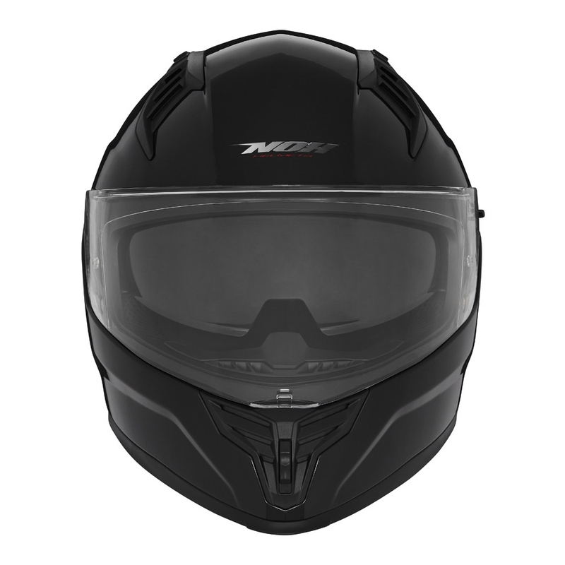 Kask motocyklowy integralny NOX N401 czarny - II gatunek - II. jakość