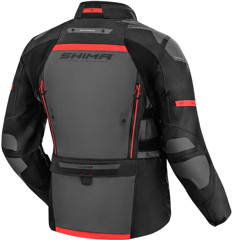 Kurtka motocyklowa Shima Dune czerwona - II gatunek - II. jakość