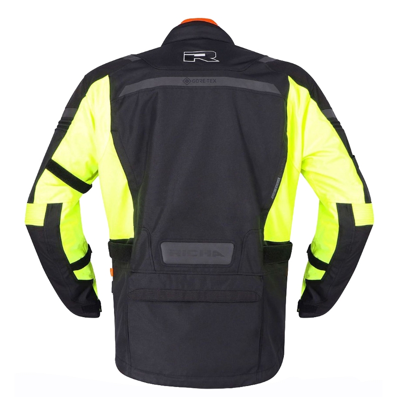 Kurtka motocyklowa RICHA Brutus GTX czarno-fluo-żółta wyprzedaż - II gatunek - II. jakość