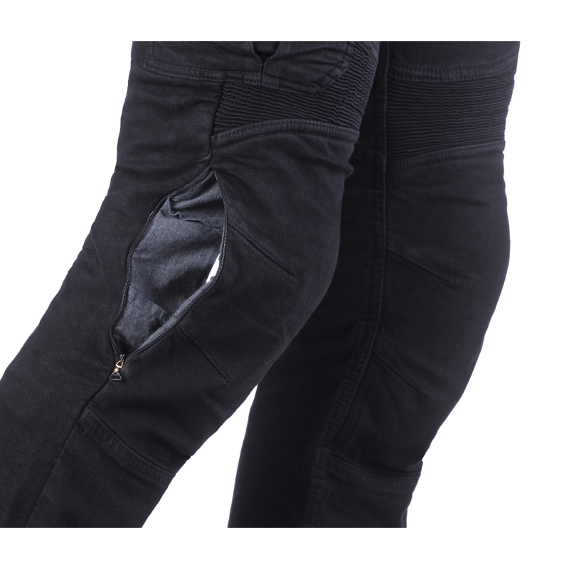 Jeansy motocyklowe Street Racer Cargo CE czarne 2 - 2. gatunek - II. jakość