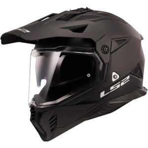 Kask motocyklowy enduro LS2 MX702 PIONEER II matowy czarny