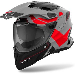 Kask enduro Airoh Commander 2 Reveal matte red fluo