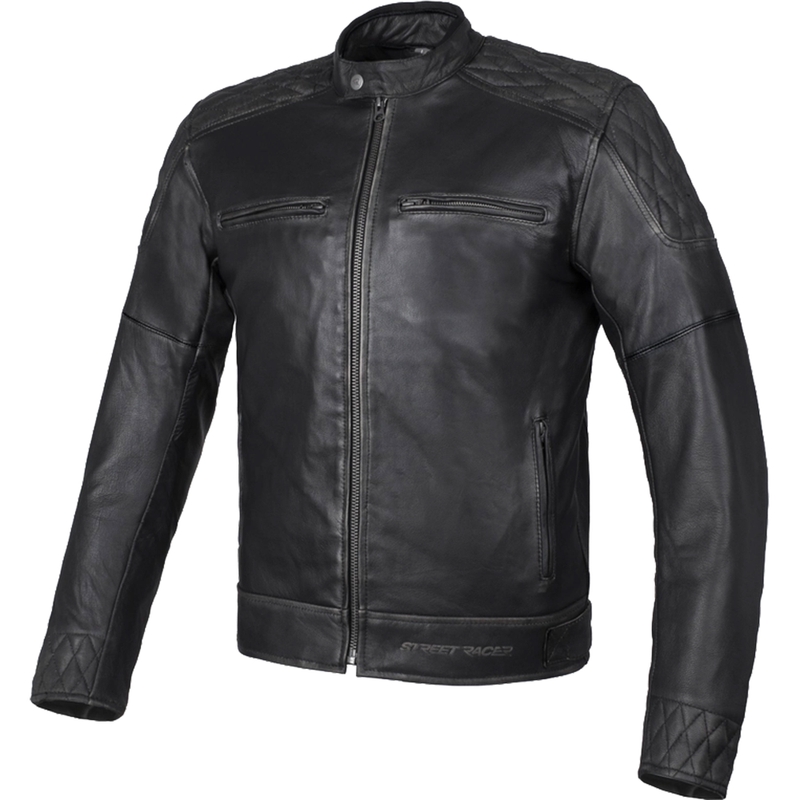 Kurtka motocyklowa Street Racer Tribe czarna