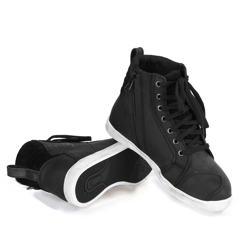 Buty motocyklowe RSA Drifter czarne 2 - 2. klasa - II. jakość