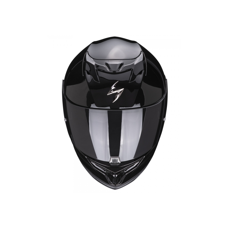 Kask integralny Scorpion EXO-520 EVO AIR Solid, czarny połysk, sprzedaż - II gatunek wyprzedaż - II. jakość