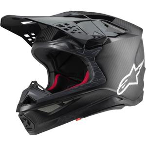 Kask motocrossowy Alpinestars Supertech S-M10 Fame błyszczący/matowy karbon