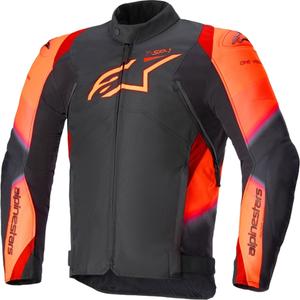 Kurtka motocyklowa Alpinestars T-SP 1 2 Wodoodporna czarno-fluo-czerwona