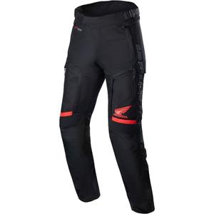 Spodnie motocyklowe Alpinestars Bogota PRO Drystar Honda w kolorze czerwono-fluo-czarnym