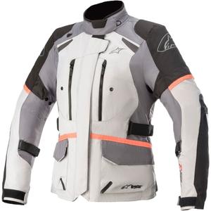 Alpinestars Kurtka motocyklowa damska Stella Andes Drystar Grey-Black-Fluo Pink