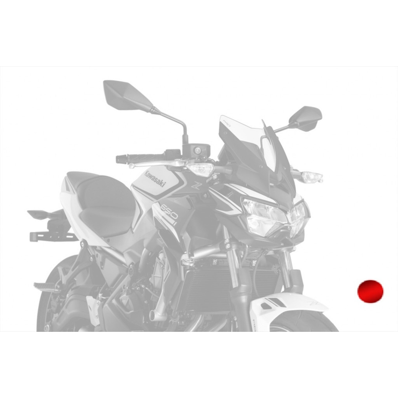 Windshield PUIG NEW GEN. SPORT red